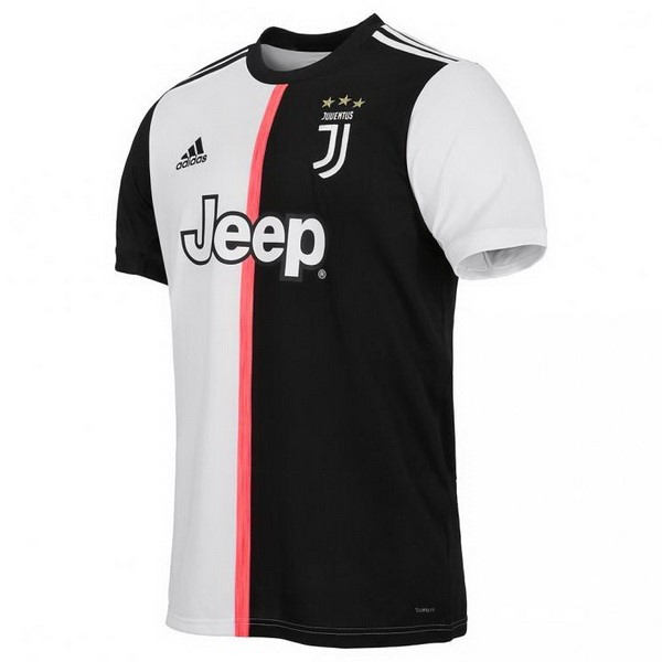 Tailandia Camiseta Juventus Primera equipación 2019-2020 Blanco Negro